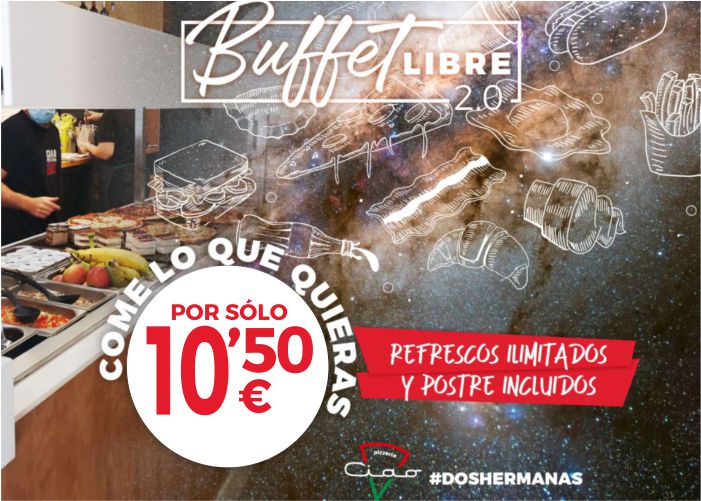BUFFET LIBRE CIAO Oferta Buffet Libre en Dos Hermanas
