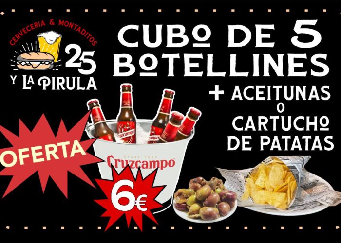 OFERTA CUBO BOTELLINES