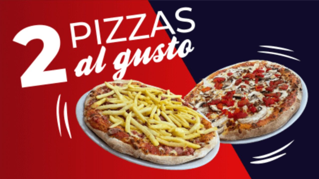 OFERTA PIZZAS CIAO Oferta 2 Pizzas en Dos Hermanas