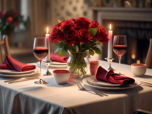 14 de Febrero: Enamorados a la mesa.