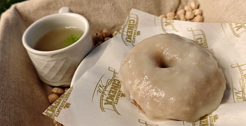 Tapa ganadora EntreTapas Dos Hermanas: Donut de puchero del Restaurante Cinema, premio del jurado profesional