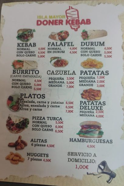 Kebab Isla Mayor